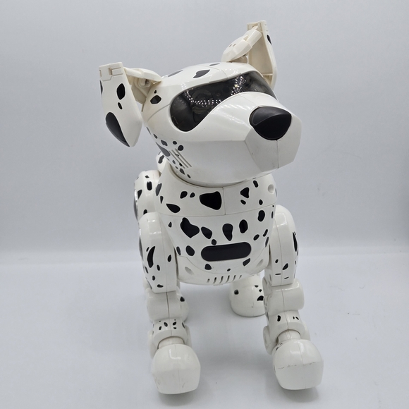 Vintage 90's Tekno Manley Quest Robotic White Puppy Dog Interactive Robot Works - Picture 6 of 11